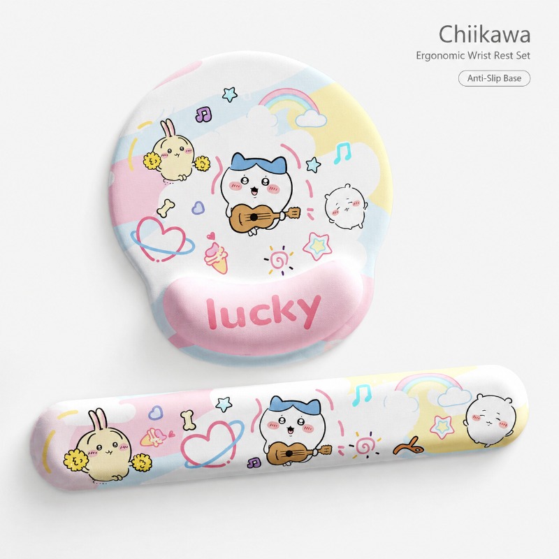 Laptop Accessories Officeworks - Cute Chiikawa Ergonomic Mouse Pad Wrist