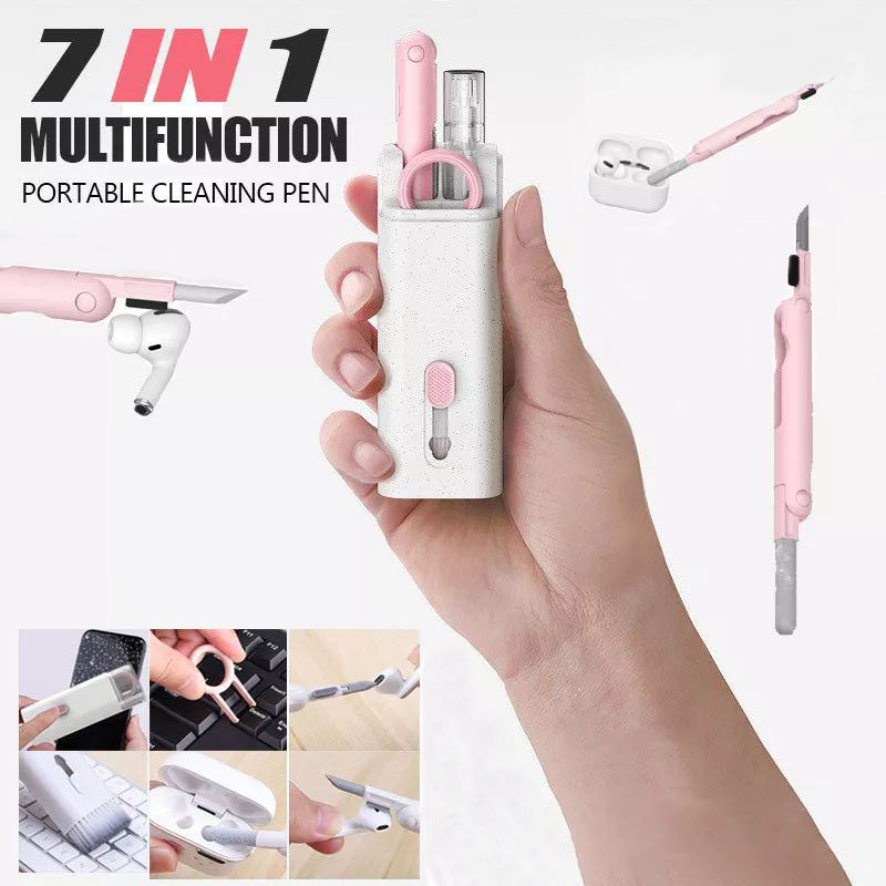 Laptop Accessories All Gadgets - 7-in-1 Electronic Cleaning Pen Multi-Tool Cleaner