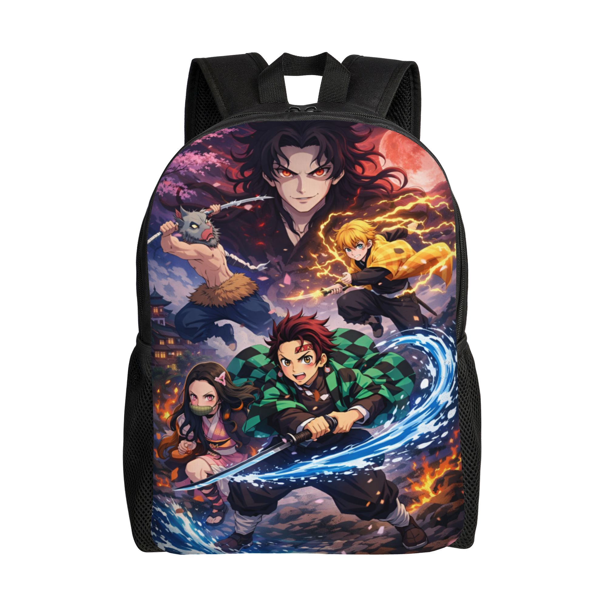 D-Demons Slayers Travel Backpa - Laptop Accessories Wholesale ulasan dan harga