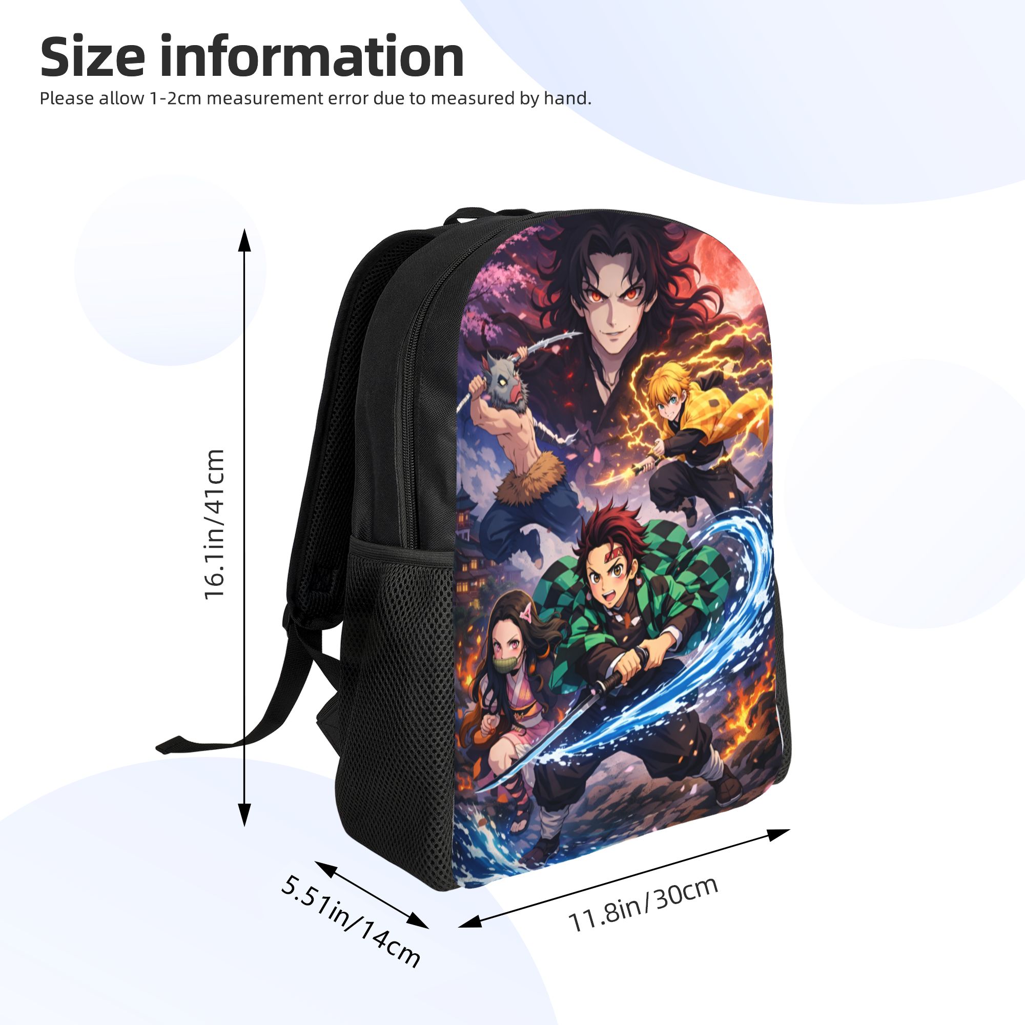 D-Demons Slayers Travel Backpa - Laptop Accessories Wholesale ulasan dan harga