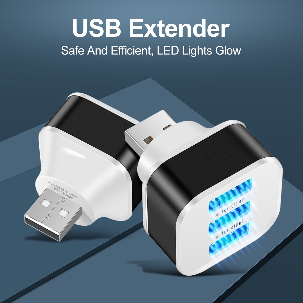 3 Port USB Slots Adaptor USB 3 - Laptop Electronics Accessories ulasan dan harga