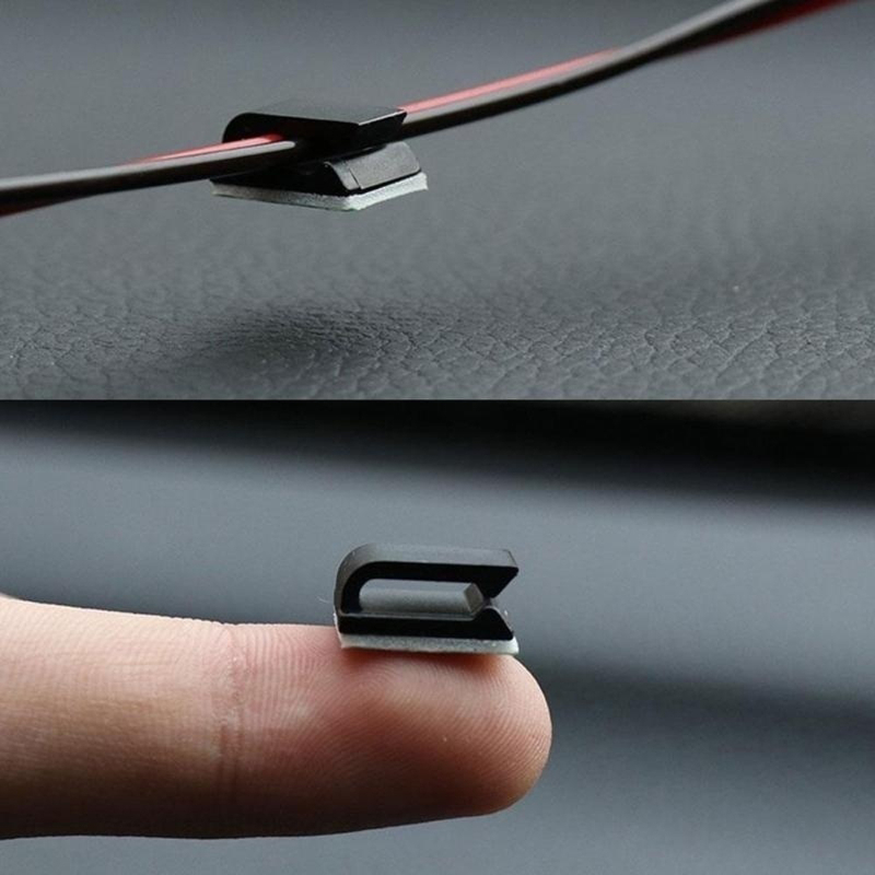 20pcs Self-adhesive Car Fixed  - Cable Management Bag ulasan dan harga