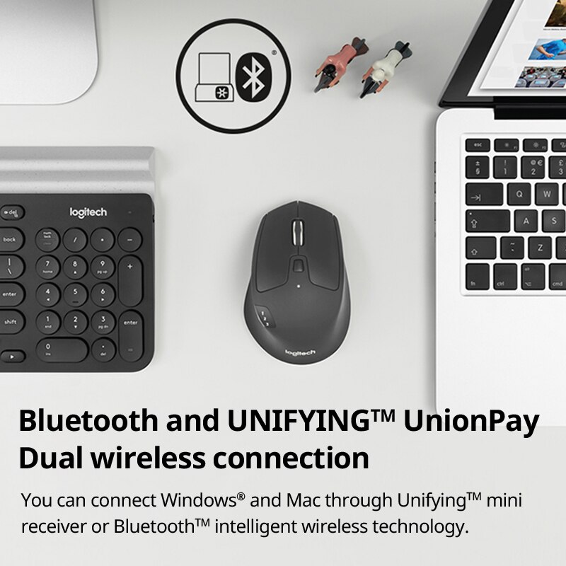 Logitech M720 Wireless Bluetoo - Laptop Electronics Accessories ulasan dan harga