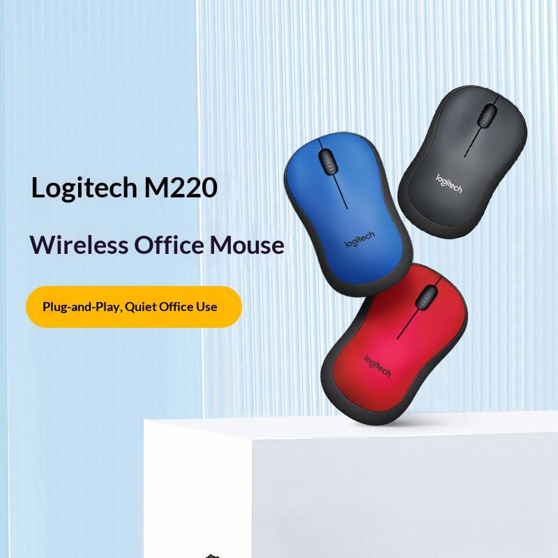 Logitech M220 2.4G Quiet Mouse - Laptop Accessories Officeworks ulasan dan harga