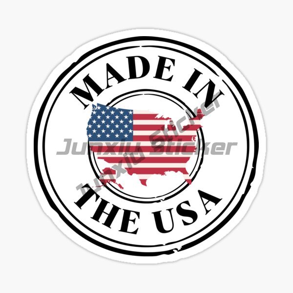 MADE IN USA Flag Vinyl Car Sti - Laptop Accessories Wholesale ulasan dan harga
