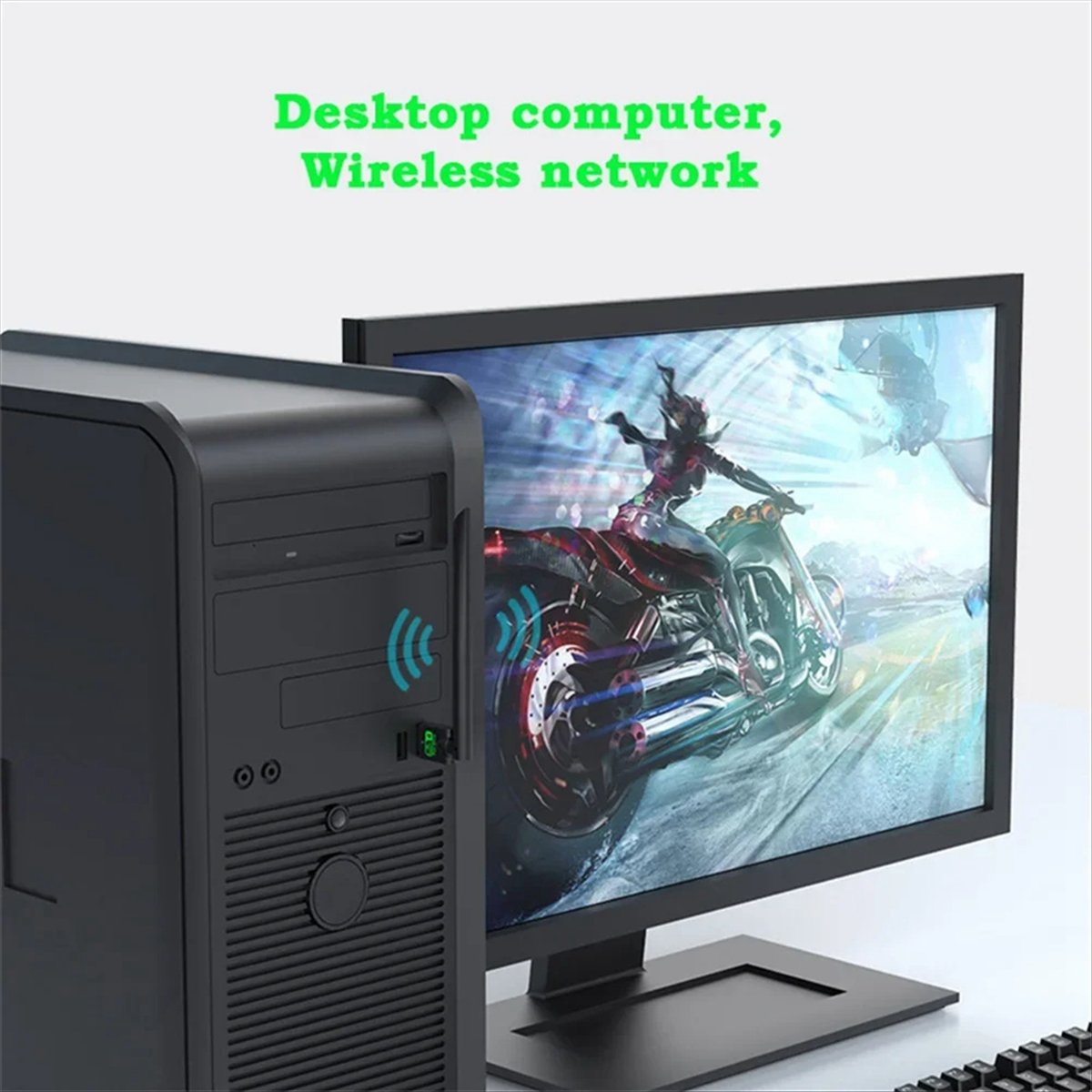 #40F (Black)150Mbps USB Wifi A - Laptop Electronics Accessories ulasan dan harga