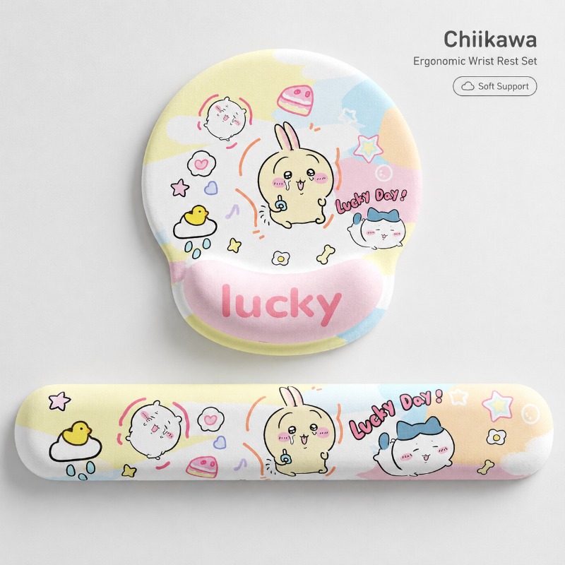Cute Chiikawa Ergonomic Mouse  - Laptop Accessories Officeworks ulasan dan harga