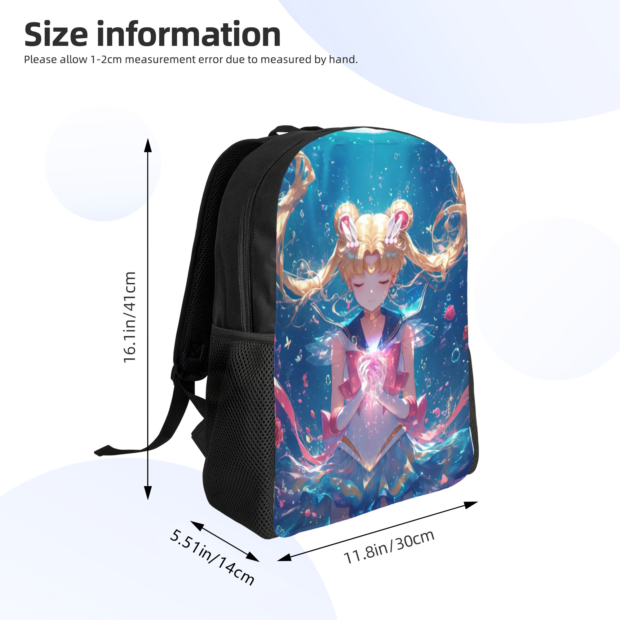 Custom S-Sailors Moons Backpac - Laptop Accessories For Students ulasan dan harga