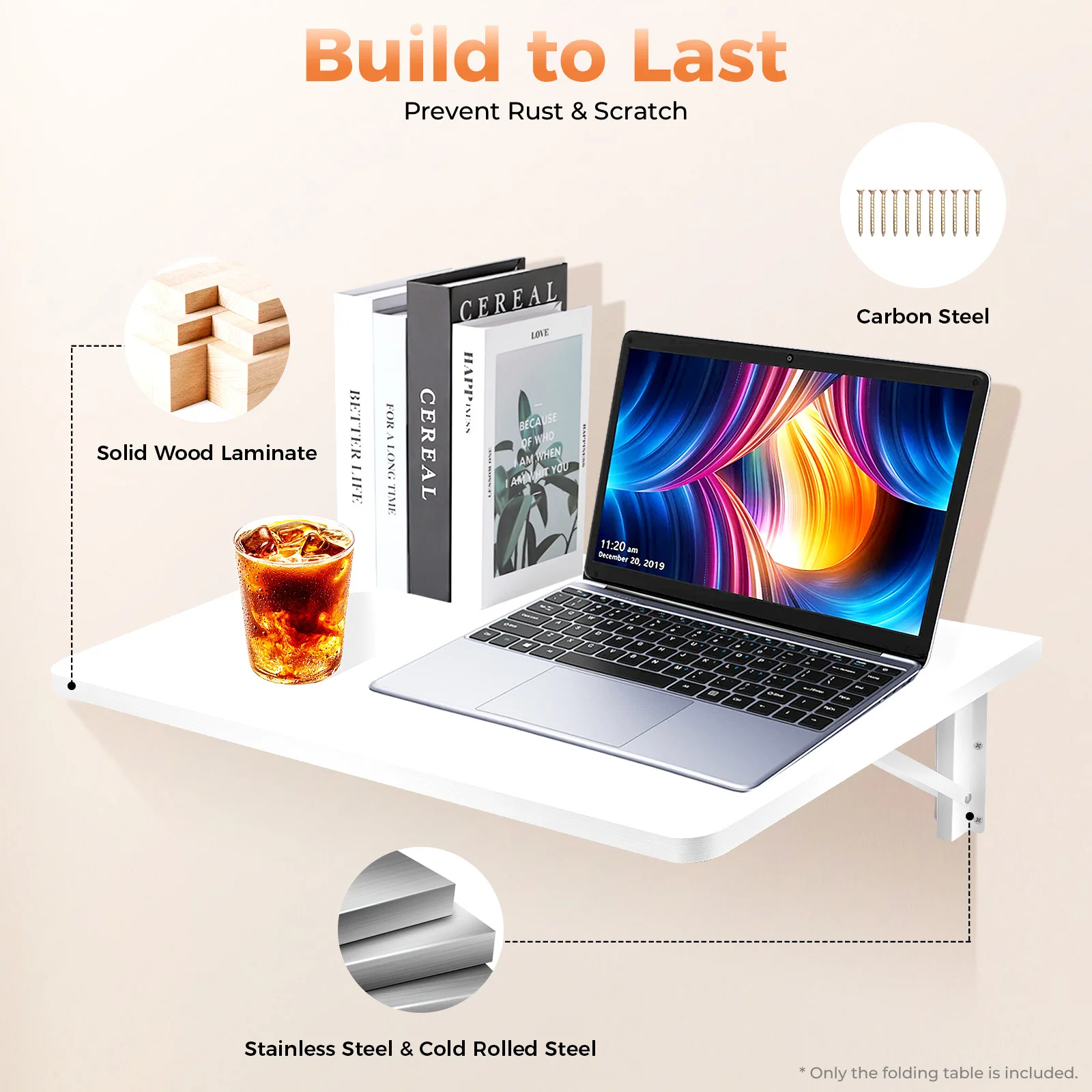 Space Saving Foldable Wall Mou - Laptop Accessories Officeworks ulasan dan harga