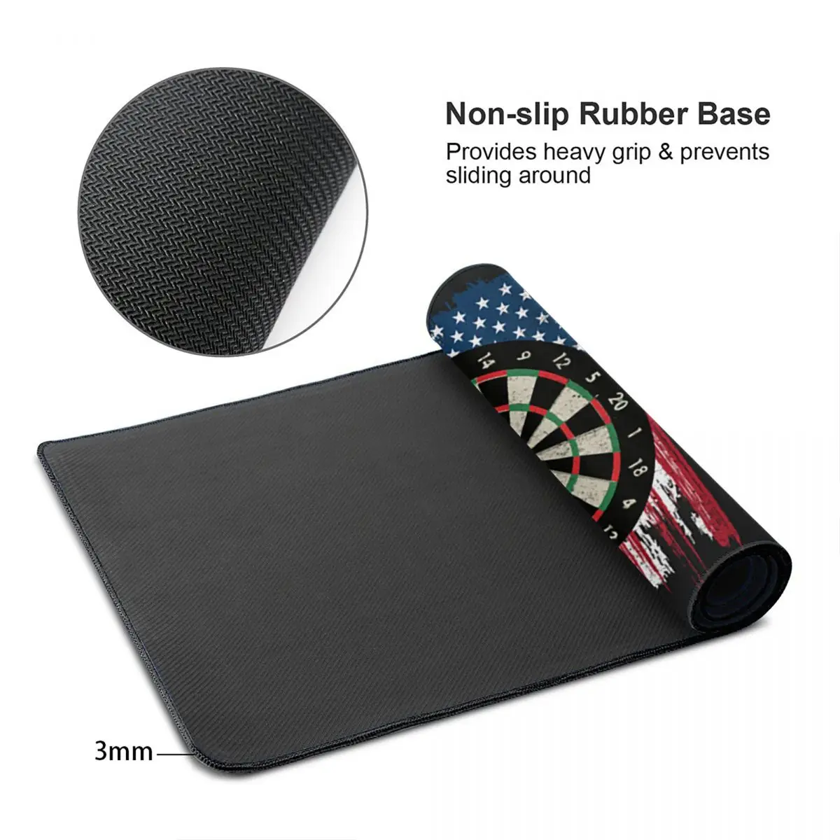 Large Mouse Pad Dart Board Arr - Laptop Accessories Target ulasan dan harga