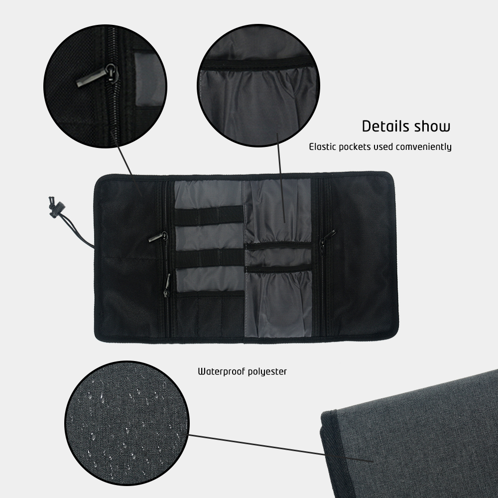 Tech Organizer Bag Cable Stora - Cable Management Bag ulasan dan harga