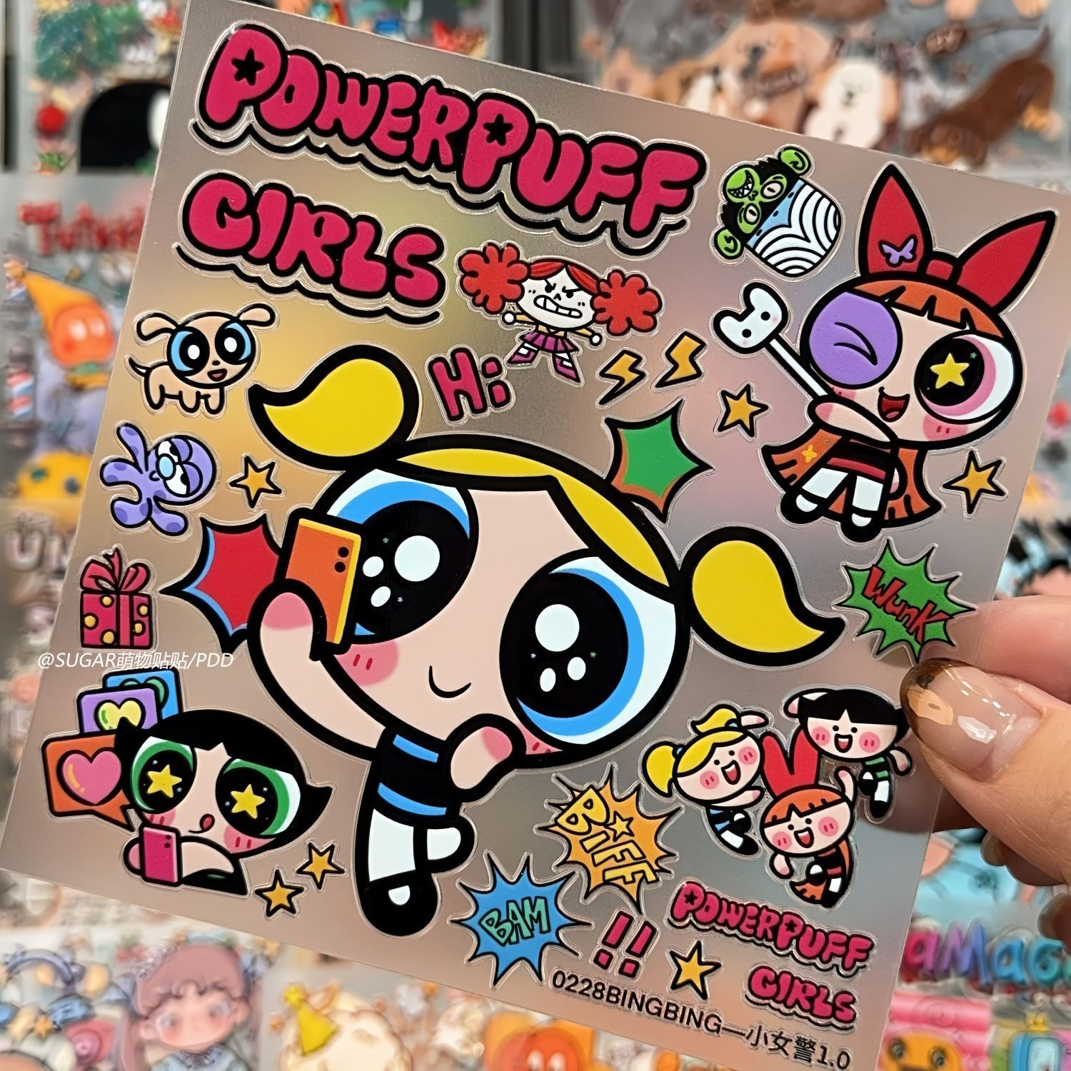Kawaii Powerpuff Girl Characte - Laptop Accessories Wholesale ulasan dan harga