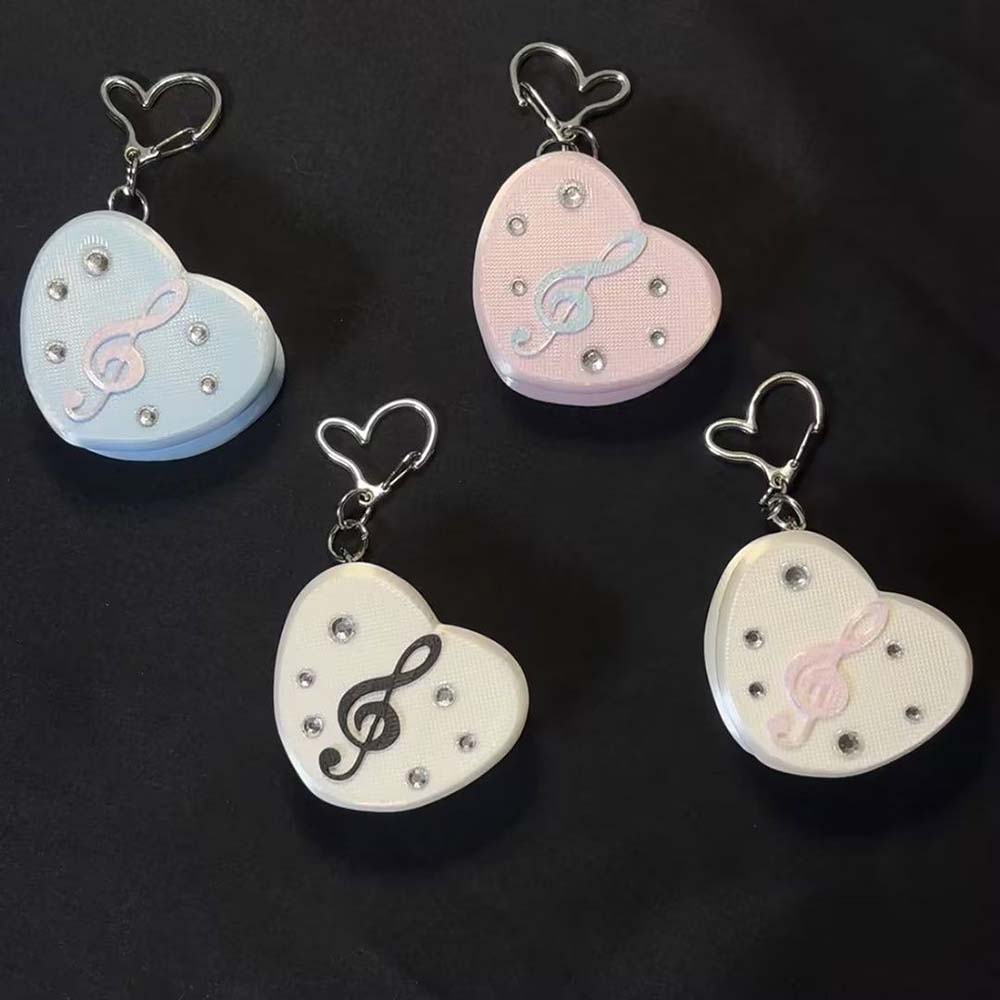 3D Printed Musical Note Heart  - Cable Management Bag ulasan dan harga