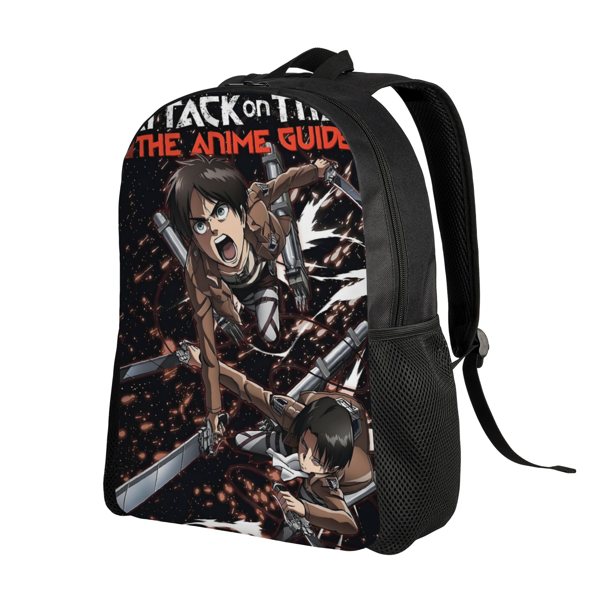 Attacks on Titans Travel Backp - Laptop Accessories For Students ulasan dan harga