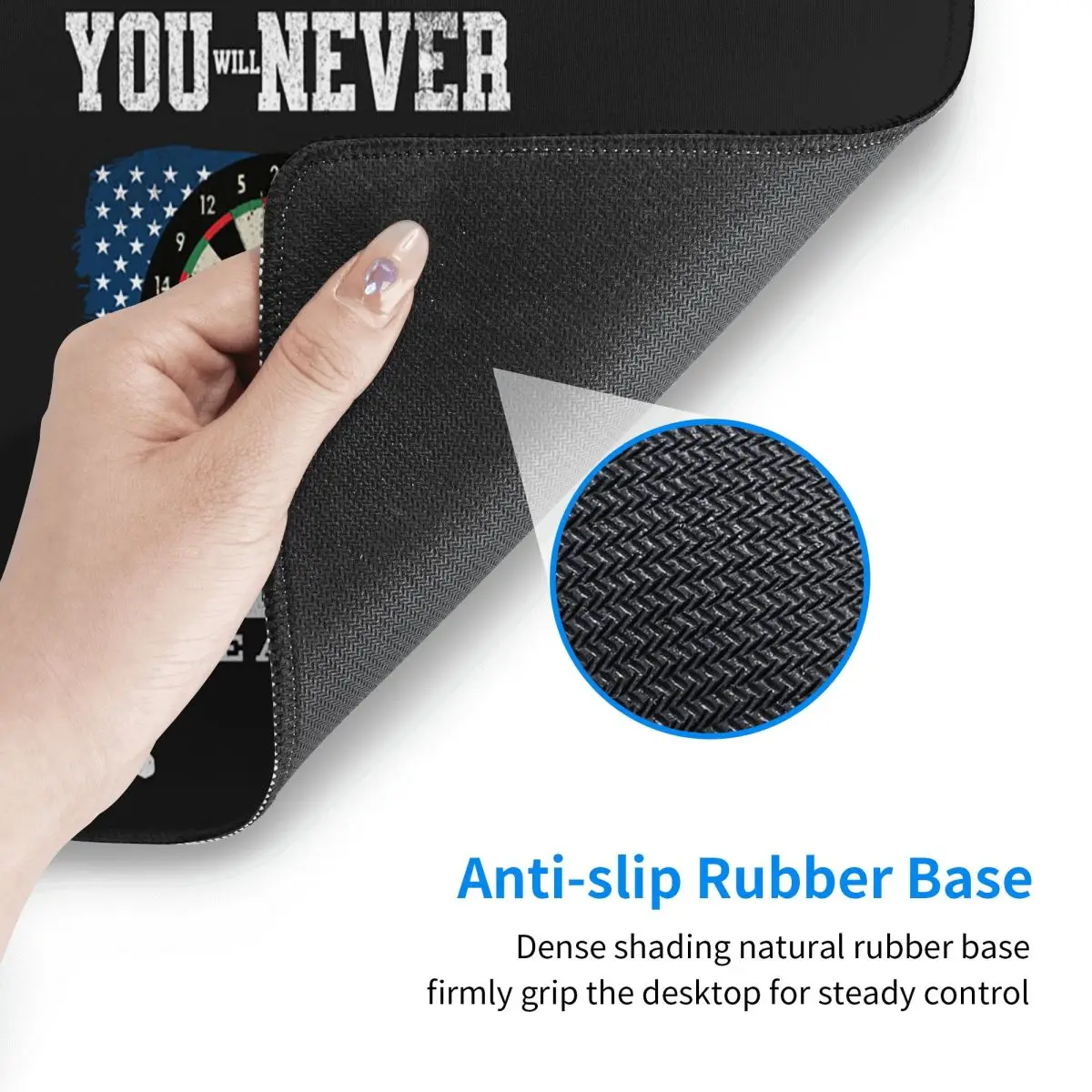 Large Mouse Pad Dart Board Arr - Laptop Accessories Target ulasan dan harga