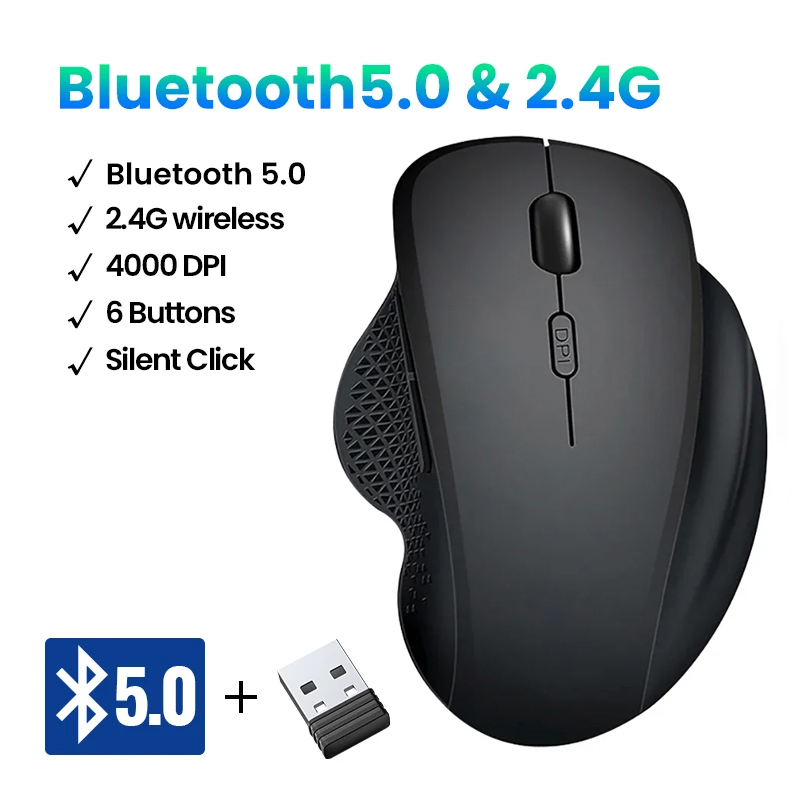 Wireless Mouse Rechargeable Bl - Laptop Electronics Accessories ulasan dan harga
