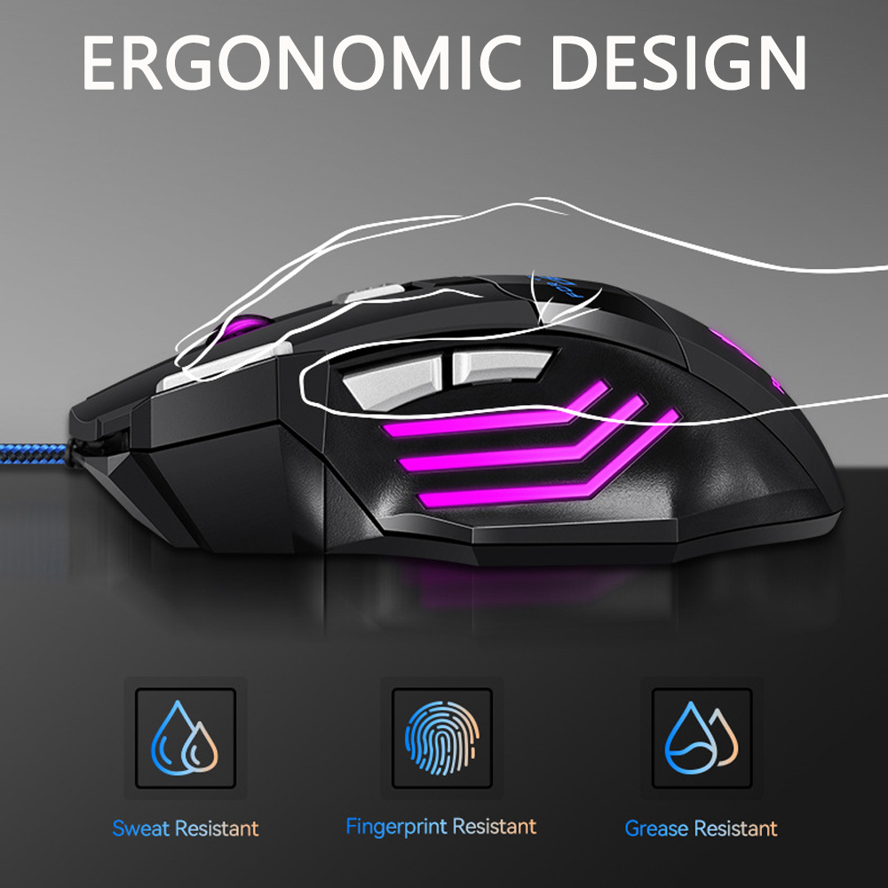 KEBIDUMEI USB Wired Gaming Mou - Laptop Electronics Accessories ulasan dan harga