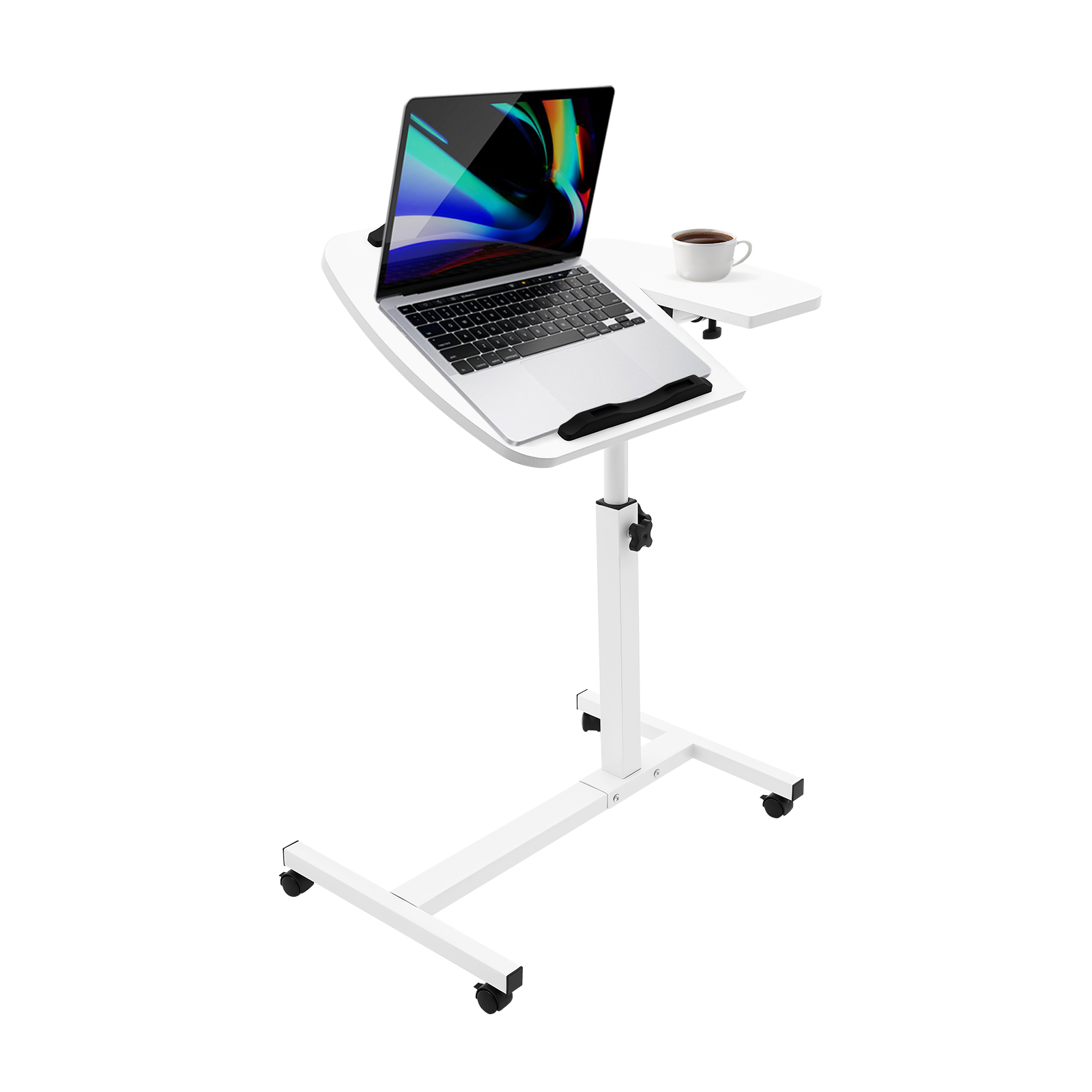 Adjustable Rolling Laptop Desk - Laptop Accessories Officeworks ulasan dan harga